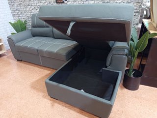 Sofá Chaise Longue Convertible en Cama