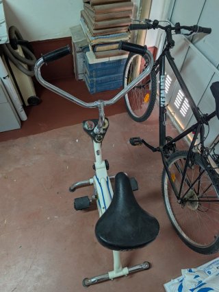 Pack Bicicleta Estática y Bicicleta