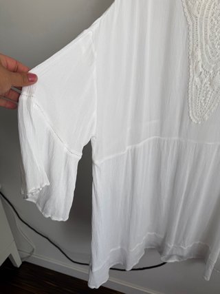 Vestido blanco de verano