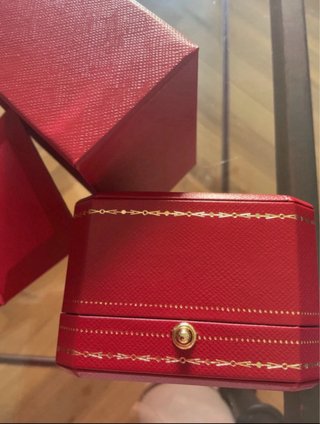 Set di imballaggio Cartier rosso