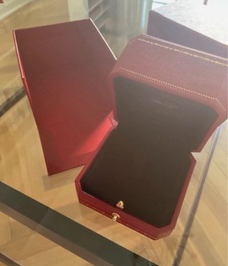 Set di imballaggio Cartier rosso