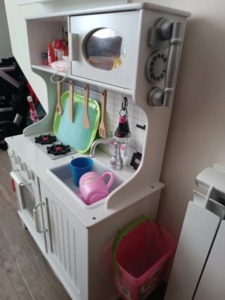 Cocinita Infantil Juguettos Blanca