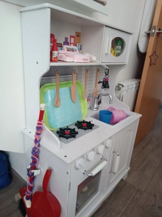 Cocinita Infantil Juguettos Blanca
