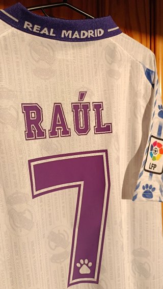 Camiseta Real Madrid Raúl 7