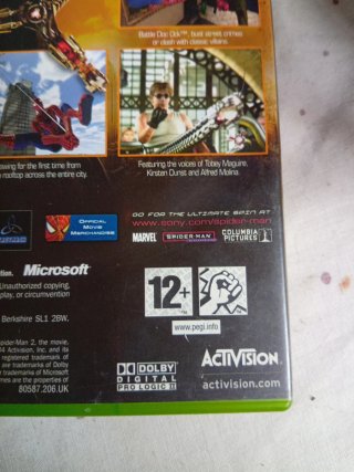 Juego xbox spibder-man2