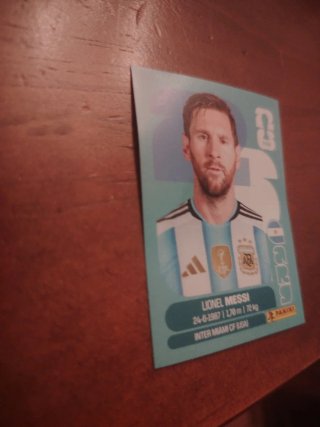 Cromo Messi ARG 17 Panini Mundial 2026