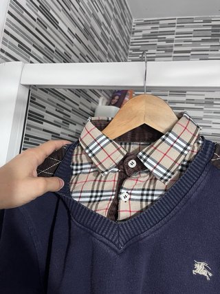 Jersey Burberrys Vintage Talla L