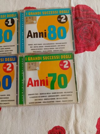 4 CD Musica Italiana Anni 60 70 80