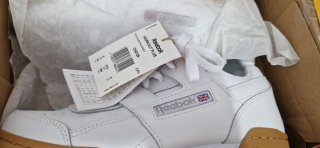Zapatillas Reebok Blancas y Marrones