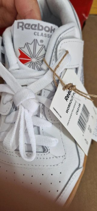 Zapatillas Reebok Blancas y Marrones