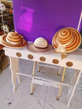 Sombrero di paglia elegante per donna