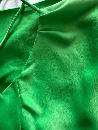 Vestido verde de tirantes