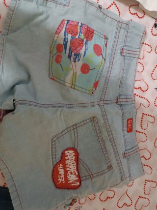 Set pantaloncini bambina