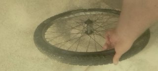 Ruote bici 26 x 2.00 anteriore e posteriore comple