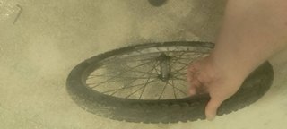 Ruote bici 26 x 2.00 anteriore e posteriore comple