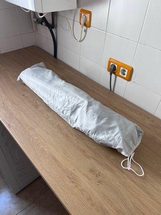 Barrera de cama infantil con correas