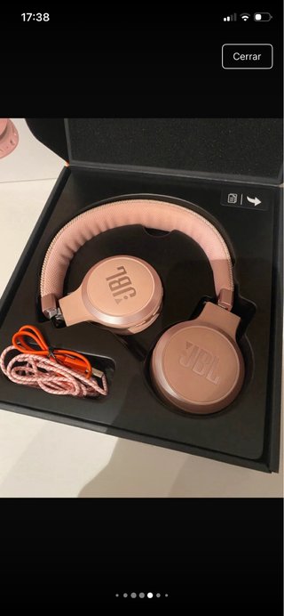Auriculares JBL LIVE 460NC Rose Gold