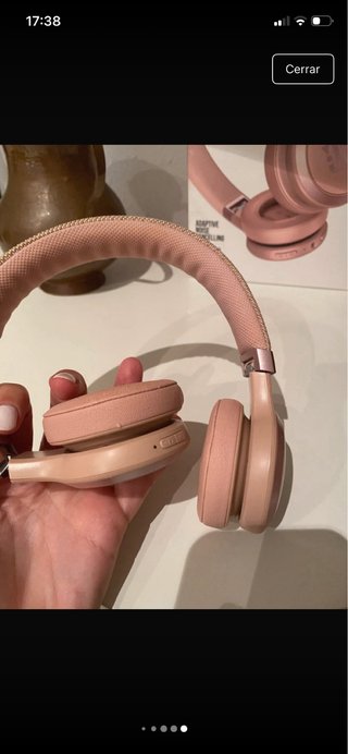 Auriculares JBL LIVE 460NC Rose Gold