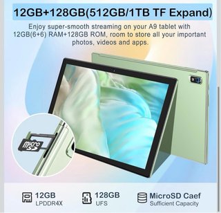 Tablet 10 Android 13 12GB RAM 128GBj