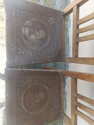 2 Sillas Vintage Madera