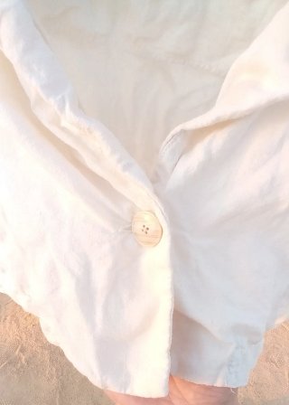 Chaqueta Zara Bolero Blanco Talla S