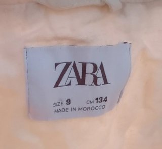 Chaqueta Zara Bolero Blanco Talla S