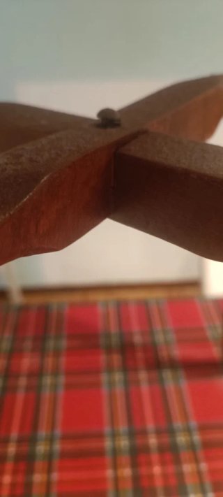 Silla de comedor vintage de madera