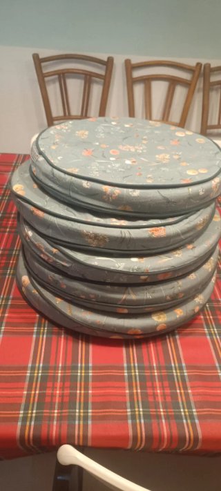 Silla de comedor vintage de madera