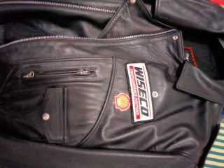 Chaqueta de cuero para hombre