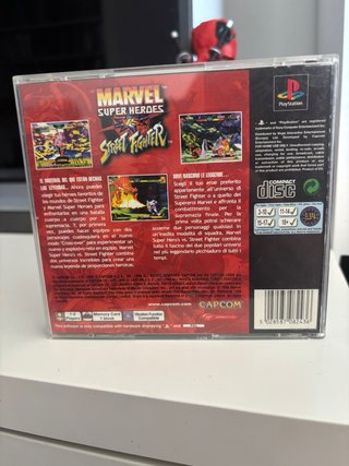 Marvel vs. Street Fighter PS1 PAL Español