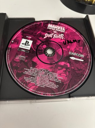 Marvel vs. Street Fighter PS1 PAL Español