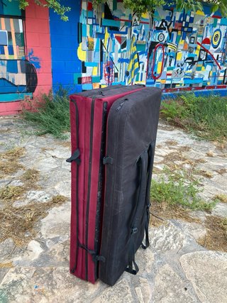 Crash pad triple Beal escalada boulder