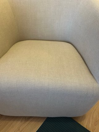 Sillón Zara Home Beige/Gris Tela