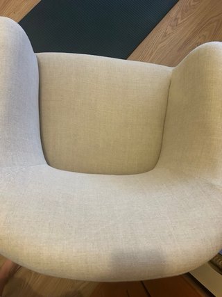 Sillón Zara Home Beige/Gris Tela