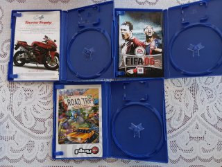 Scatole di giochi PS2 (senza i giochi)
