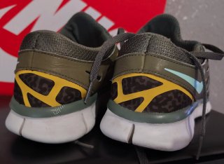 Zapatillas Nike Free Run 2 Verde y Amarillo