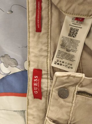 Pantalones Guess Beige