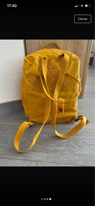 Mochila Fjallraven Kanken Amarilla