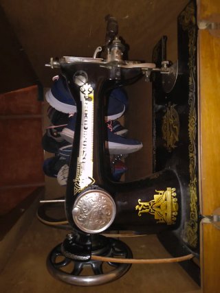Máquina de coser antigua Singer de 1926 n'serie ok