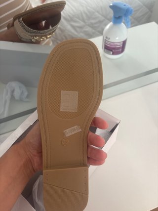 Zapatillas de verano nuevas beige/marrón