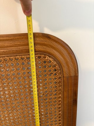 Cabecero Ratan Zara Home Madera