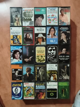 Lote de Casetes Variados