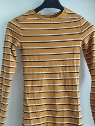 Vestido H&M Divided Rayas Talla 32