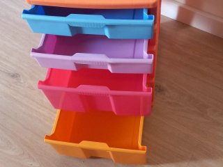 Cajonera de plástico multiusos