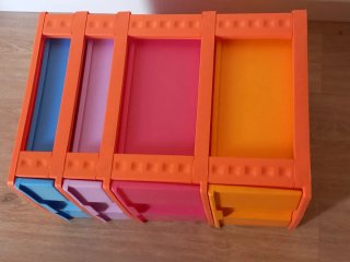 Cajonera de plástico multiusos