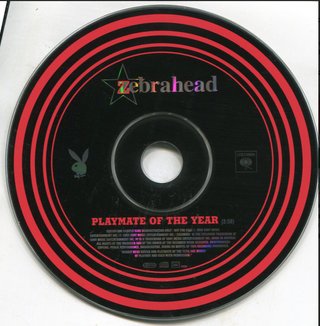 CD Single Zebrahead - Playmate Of The Year