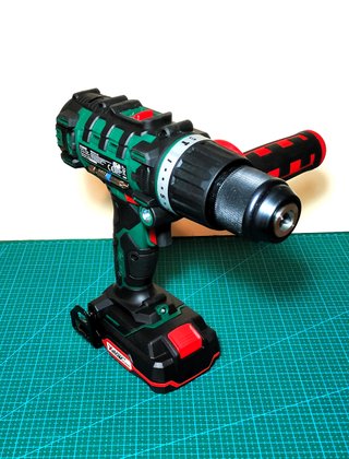 Taladro Percutor Parkside 20V + Batería + Cargador