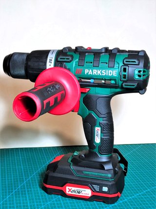 Taladro Percutor Parkside 20V + Batería + Cargador