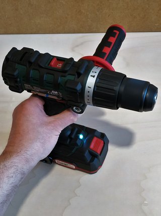 Taladro Percutor Parkside 20V + Batería + Cargador