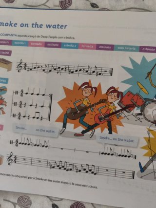 Música. Nou acords 5 primaria